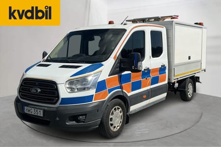 Ford Transit 350 Chassi Dubbelhytt TDCi (170hk) Reparationsobjekt