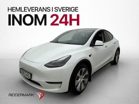 Tesla Model Y Long Range AWD Autopilot Svensksåld Pano