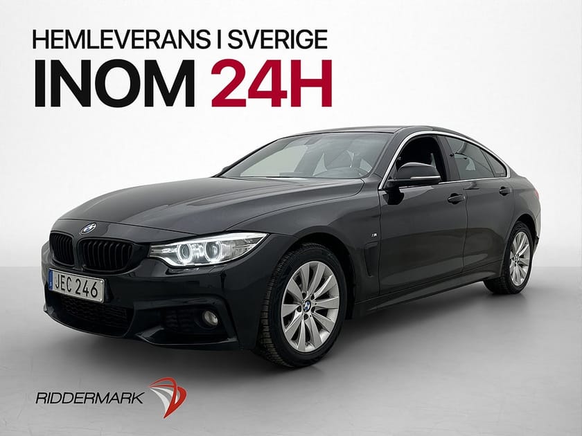Bild 1 av BMW 420d xDrive Gran Coupé 420 M Sport Navi Sensorer Alcantara