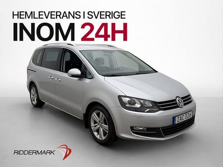 Volkswagen Sharan 2.0 TDI 4M 184hk 7-sits Drag Kamera PDC