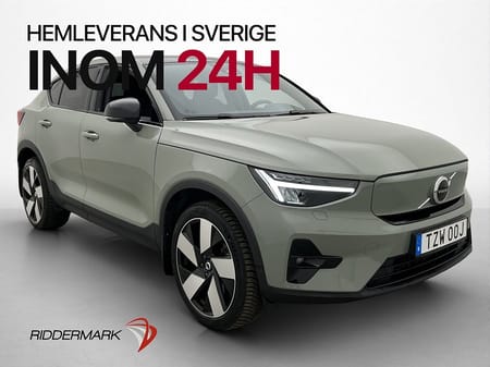 Volvo C40 Recharge Twin AWD Plus Panorama Värmepump Drag