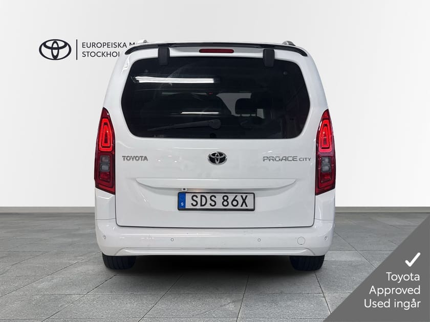 Bild 5 av Toyota ProAce City Verso 1.2 T AUT ACTIVE PLUS 7-SITS V-HJUL