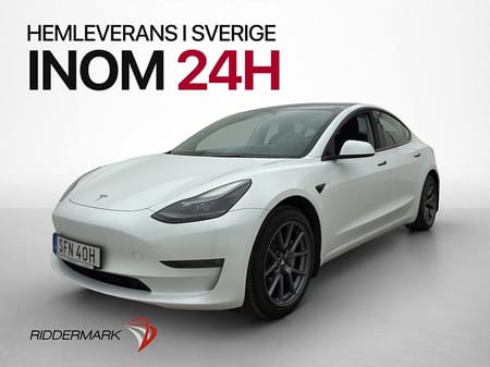 Tesla Model 3 Long Range AWD Drag Autopilot En-Brukare Skinn