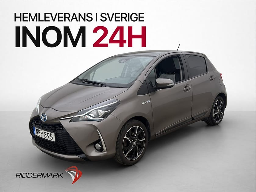 Bild 3 av Toyota Yaris Hybrid 101hk Style Panorama Värmare Kamera Navi