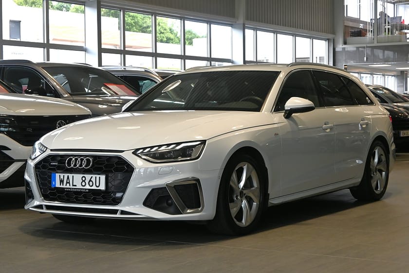Bild 1 av Audi A4 Avant 40 TFSI quattro Q MHEV 204hk S Line Matrix Drag Värmare