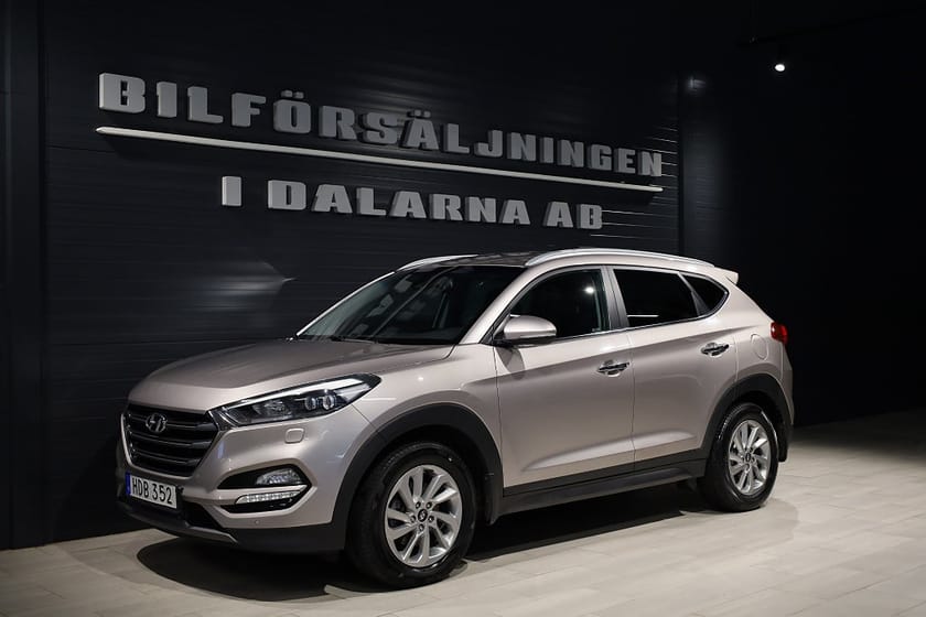 Bild 1 av Hyundai Tucson 1.6 T-GDI AWD DCT 177hk Dragkrok/M-värmare/SoV-hjul