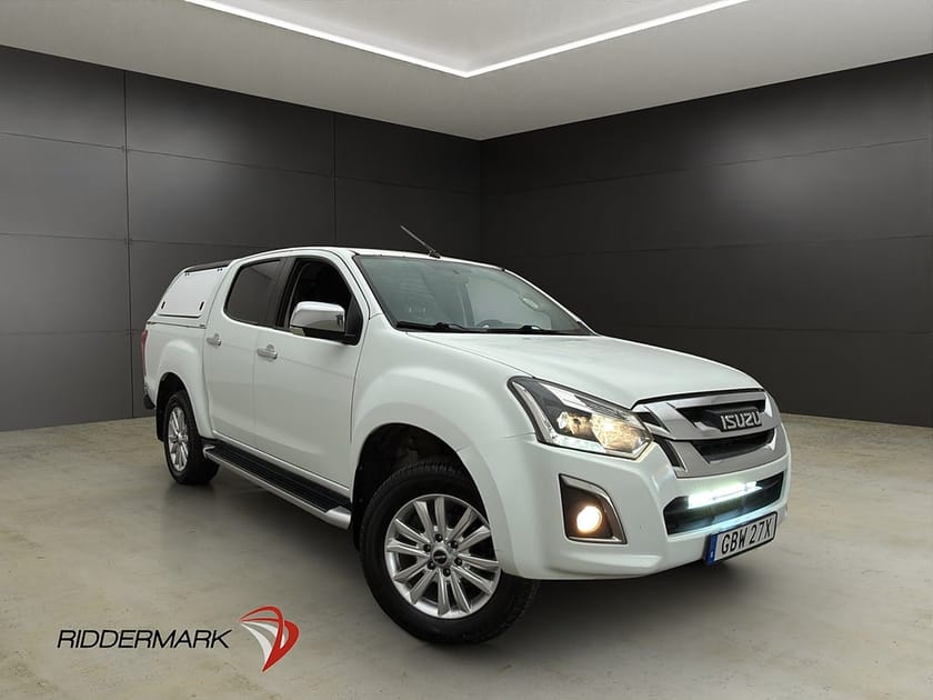 Bild 1 av Isuzu D-Max Crew Cab 1.9 4WD 163hk Dragkrok B-Kamera Bluetooth Moms