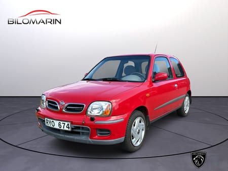 Nissan Micra 3D 1,4 manuell 82hk/S+VHJUL