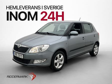 Škoda Fabia Skoda 1.2 TSI 86hk Elegance Farthållare P-Sensorer