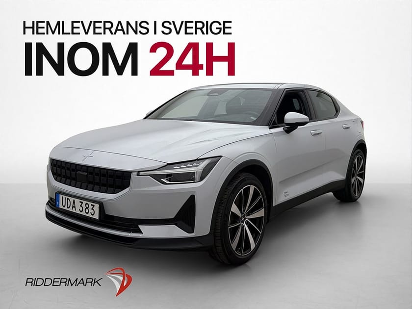 Bild 1 av Polestar 2 Standard Range Single Motor Plus Värmare Pano H/K