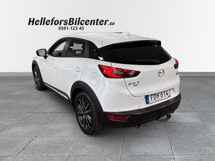 Bild 2 av Mazda CX-3 150hk AUT AWD Skinn DRAG Bose Motorv Vhjul