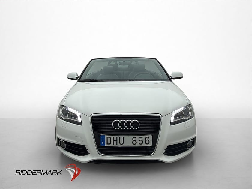 Bild 2 av Audi A3 Cabriolet 2.0 TDI S Line Värmare Halvskinn