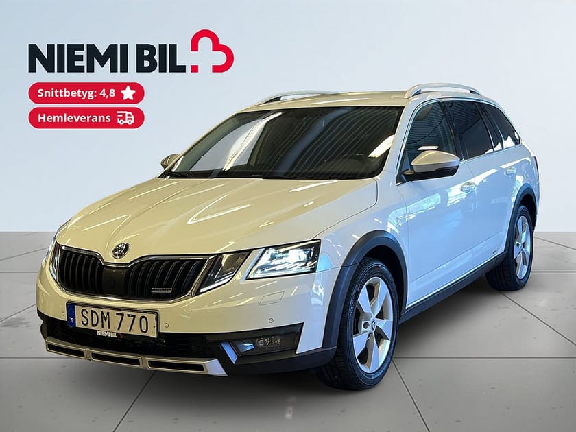 Bild 1 av Škoda Octavia Scout Skoda 2.0TDI Businessline Drag/P-Värm/MoK/P-Sens/S&V/Rem bytt