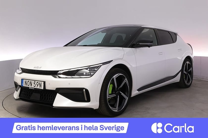 Bild 1 av Kia EV6 GT 585hk Drag Pano 360 HUD Meridian BLIS Navi