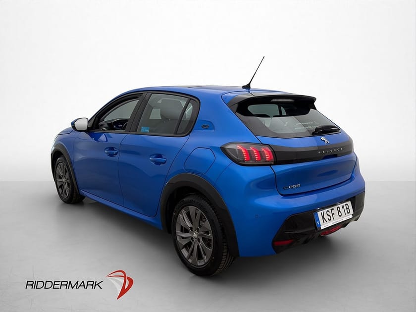 Bild 5 av Peugeot e-208 136hk Allure Panorama CarPlay P-Sensorer Navi