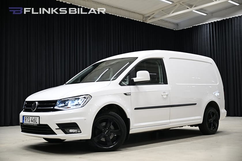 Bild 1 av Volkswagen Caddy Maxi Van DSG 102HK Nedlackad|LED|V-Inredd|Drag|Värmare|Lågmil