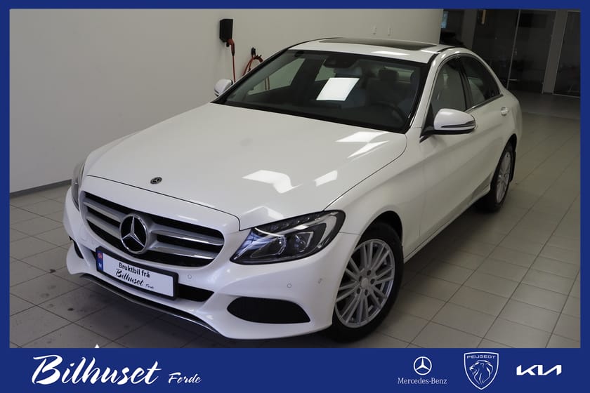 Bilde 1 av Mercedes-Benz C 200 d red VI LEVERER OVER HEILE LANDET