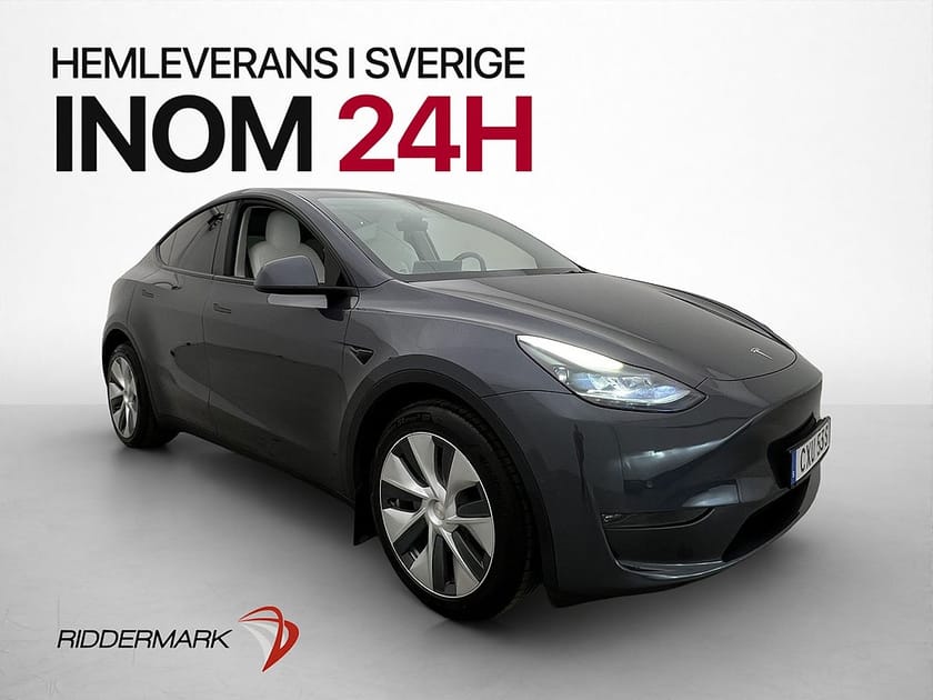 Bild 1 av Tesla Model Y Long Range AWD AP Pano Ljus-Interiör 1-Brukare