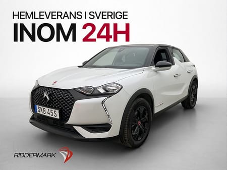 DS 3 Crossback 1.2 Puretech 360° Drag Carplay Halvskinn