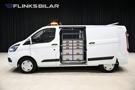 Ford Transit Custom 300 130HK L2|Automat|Servicebil|Dubbeldörr|Inredning