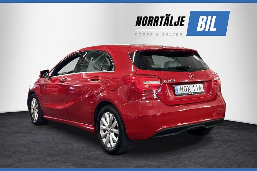 Bild 4 av Mercedes-Benz A 200 156HK STYLE LINE DRAG NAVI B-KAMERA SKINN BLUETOOTH