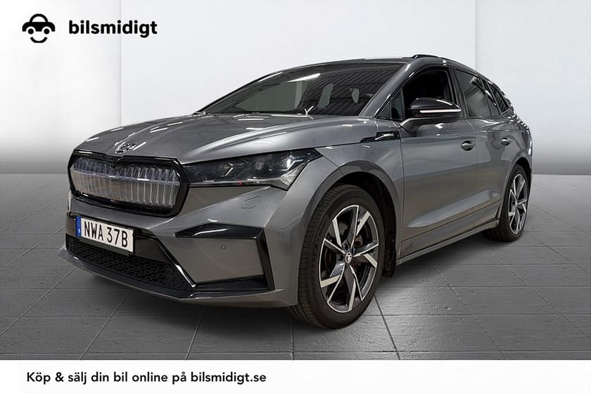 Bild 1 av Škoda Enyaq iV 80x Sportline Light&View+ Drag HUD Navi 360° Stolminne CANTON