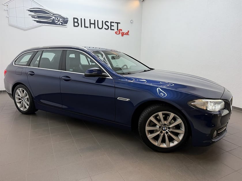 Bild 2 av BMW 520d xDrive Touring 520 190hk Navi/Bkamera/Läder/Krok/Rattvärme