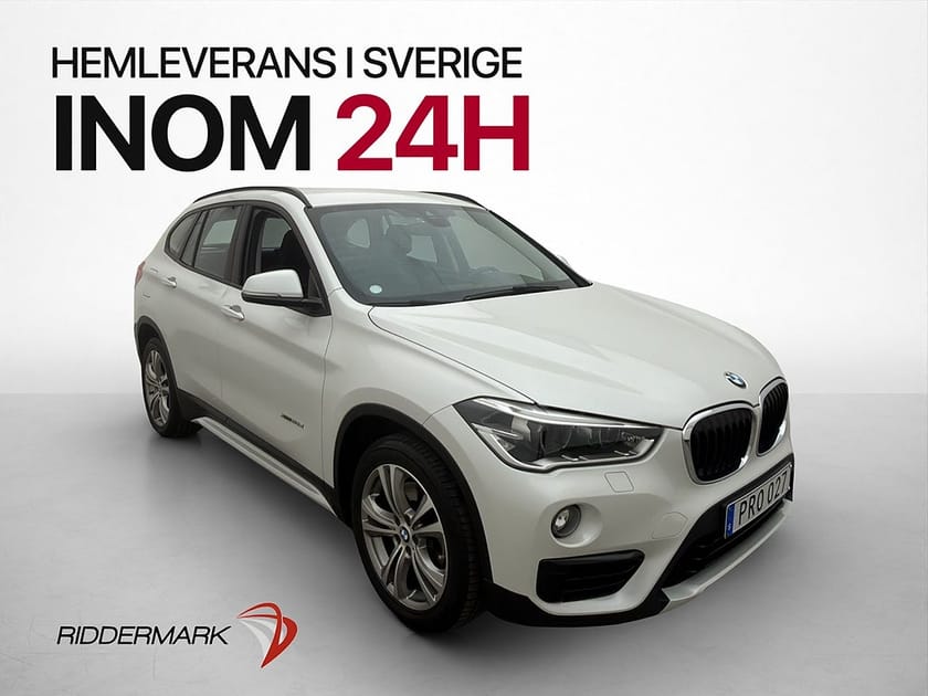 Bild 1 av BMW X1 xDrive20d 190hk Sport Line Sensorer 2 Brukare
