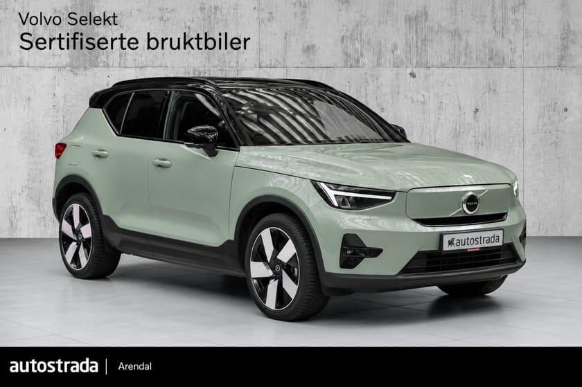Bilde 1 av Volvo XC40 Recharge Single Motor Ultimate | H/K | 360 | Skinn | Minne | Pano | Krok |