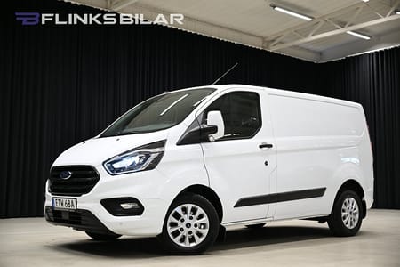 Ford Transit Custom 280 130HK Automat|LED|Drag|Värmare|Backkamera|Moms