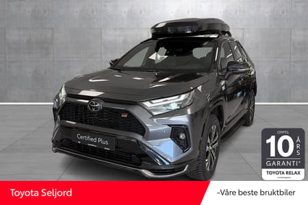 Toyota RAV4 Plug-in Hybrid TOPPMODELL/H-FESTE/PANORAMA/GRSPORT/TAKBOKS/MEGETFIN