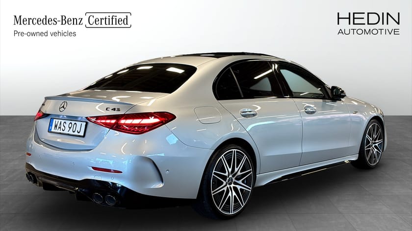 Bild 2 av Mercedes-Benz AMG C 43 4MATIC Burmester Night 408hk