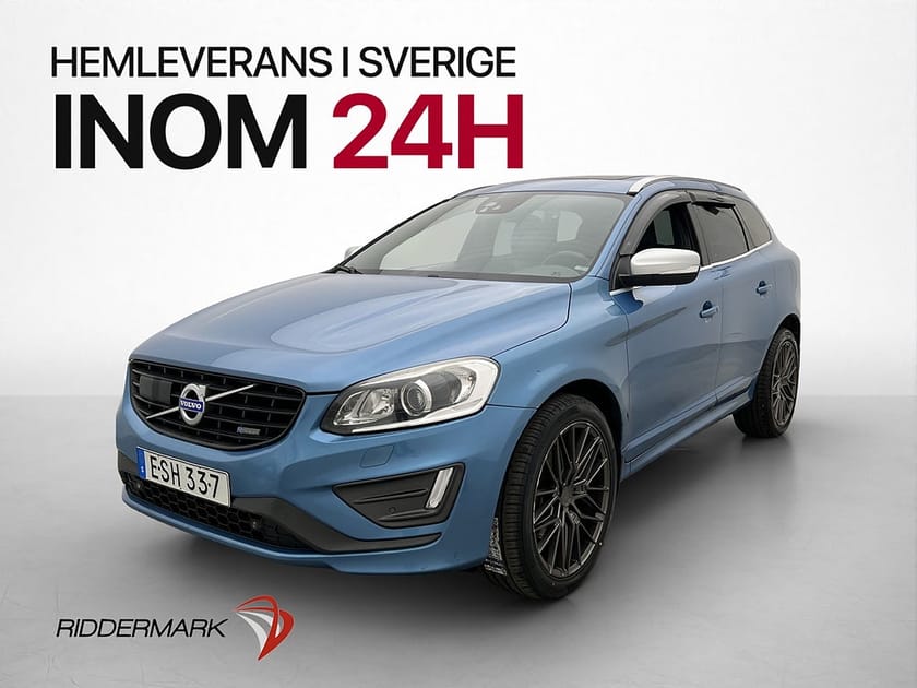 Bild 3 av Volvo XC60 D4 181hk AWD R-Design Pano Värmare Drag Navi