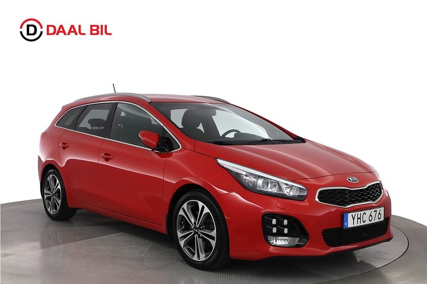 Bild 3 av Kia cee'd_sw 1.6 CRDi 136HK GT-LINE B-KAM NAVI FARTHÅLLARE BT