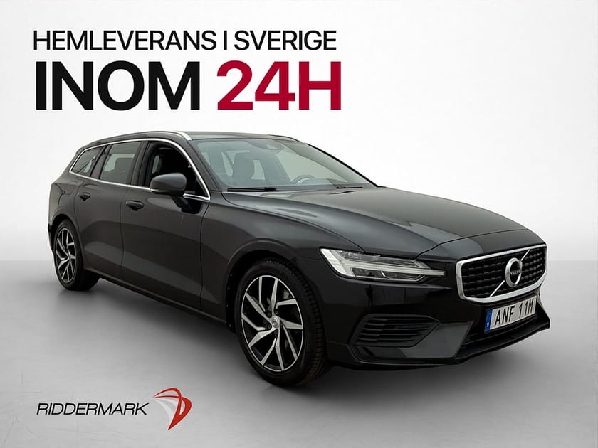 Bild 1 av Volvo V60 T6 Twin Engine AWD Värmare Drag Kamera Navi Skinn