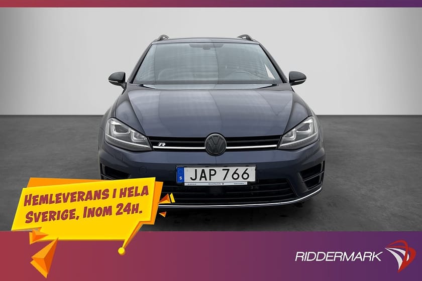 Bild 2 av Volkswagen Golf Sportscombi R 4M 300hk Pano Dynaudio CarPlay Sensorer