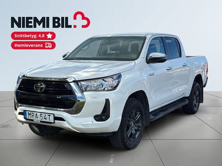 Toyota Hilux Dubbelhytt 2.4 AWD MOMS Drag Mvärme Navi B-kamera S&V
