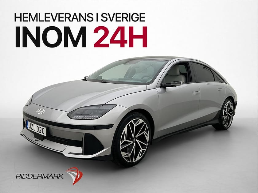 Bild 4 av Hyundai Ioniq 6 77.4 kWh AWD Drag Värm Pano BOSE 360° Skinn