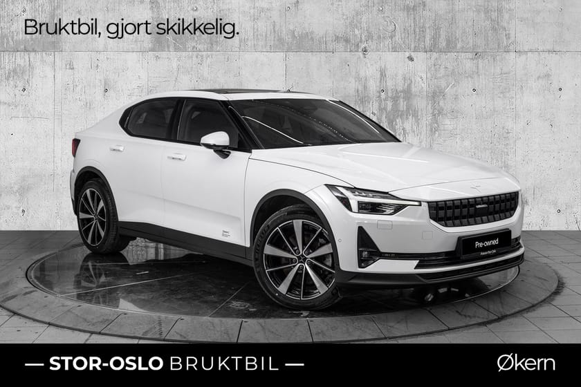 Bilde 1 av Polestar 2 Long Range Dual Motor 4x4 Pilot/Plus/360kam/Pixel