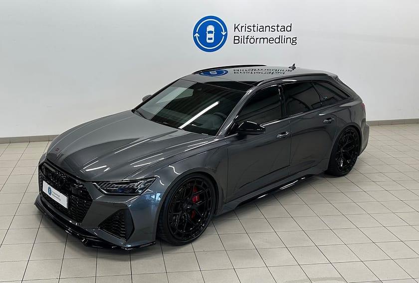 Bild 2 av Audi RS 6 Avant RS6 RS6 V8 MHEV Q AUT Svart Optik Designpkt Vossen