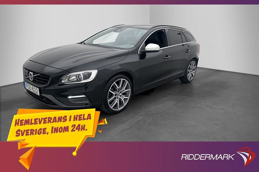 Bild 1 av Volvo V60 T5 Polestar 253hk R-Design H/K T-lucka Värm Kamera