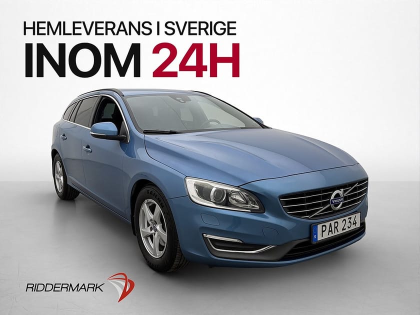 Bild 1 av Volvo V60 D3 136hk Momentum Värmare Farthållare Dragkrok