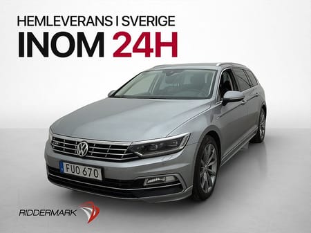 Volkswagen Passat Sportscombi 2.0 TDI 4M R-Line D-Värm Drag Kamera Skinn