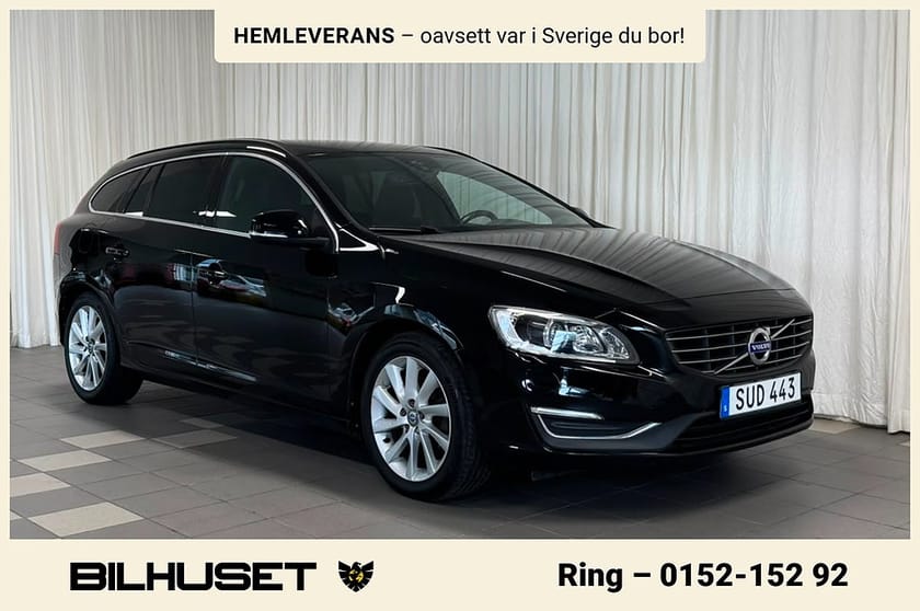Bild 1 av Volvo V60 D3 Momentum Drag Värmare Rattvärme Bluetooth