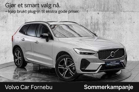 Volvo XC60 T6 AWD Plug In Hybrid Ultimate Dark 350Hk. Topputstyrt