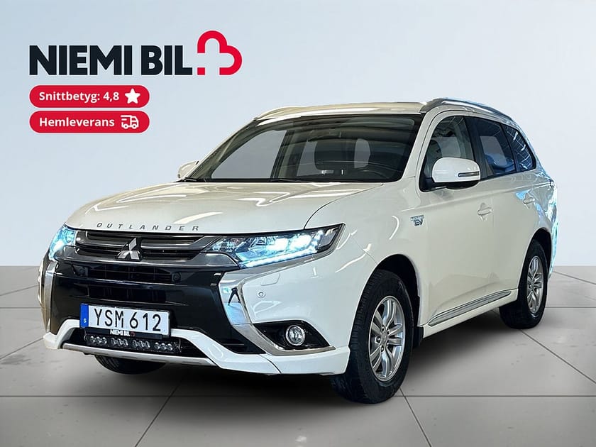 Bild 1 av Mitsubishi Outlander PHEV CVT Fleet Edition Drag Led-Ramp Pvärm Psens SoV