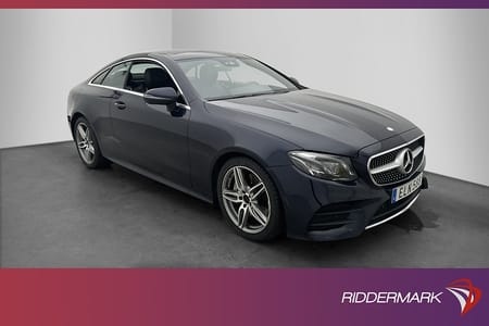 Mercedes-Benz E 300 Coupé 245hk AMG Pano Kamera P-Värm Navi