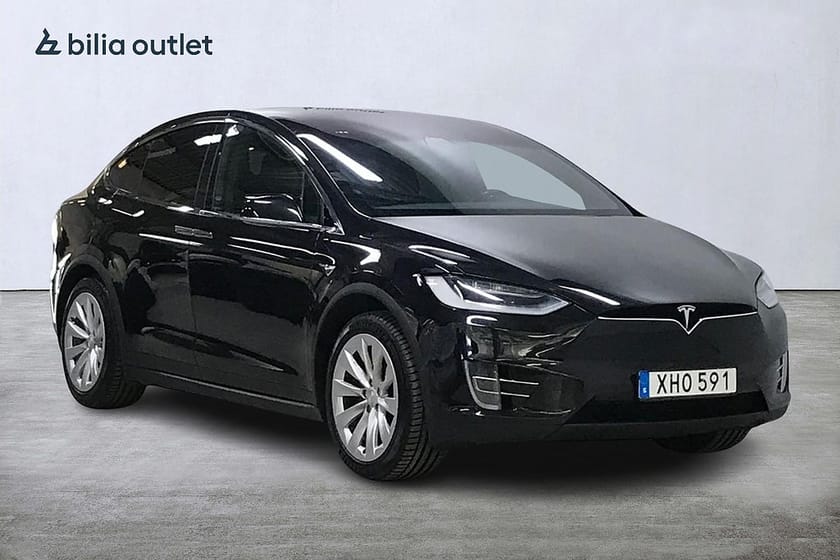 Bild 4 av Tesla Model X 100D 6-sits 423hk Panorama Autopilot Navi Backkamera