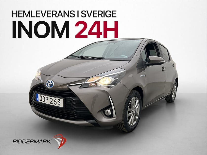 Bild 1 av Toyota Yaris Hybrid 101hk Active Kamera Farthållare
