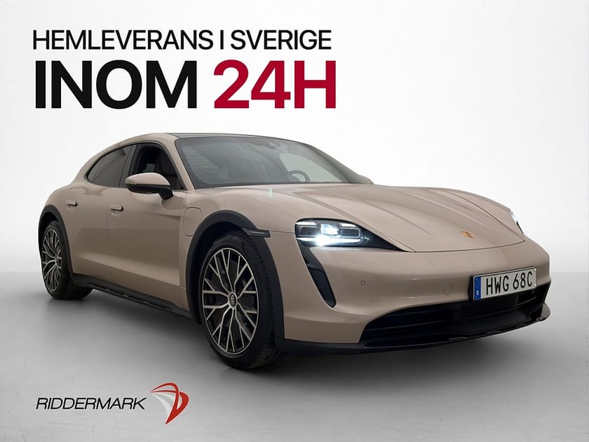 Bild 4 av Porsche Taycan 4 Cross Turismo DD+ Pano Bose Skinn Navi